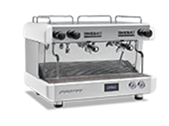 Conti CC100 2 groeps espressomachine +  Pid syst.  wit