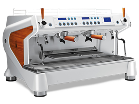Conti Monte Carlo wide & wood espressomachine