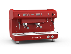 Conti X All Red espressomachine