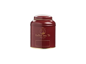 Theeblik la via del te 125 grams bordeaux rood