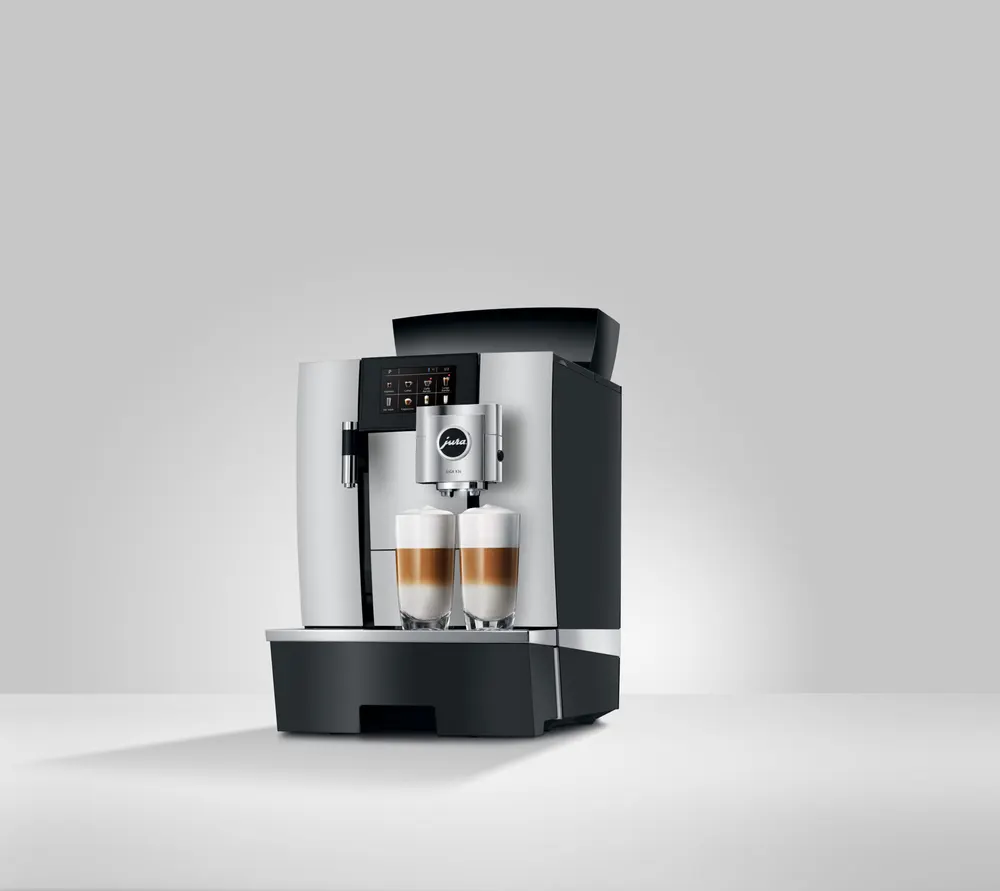 Jura GIGA X3c zet twee latte macchiato's