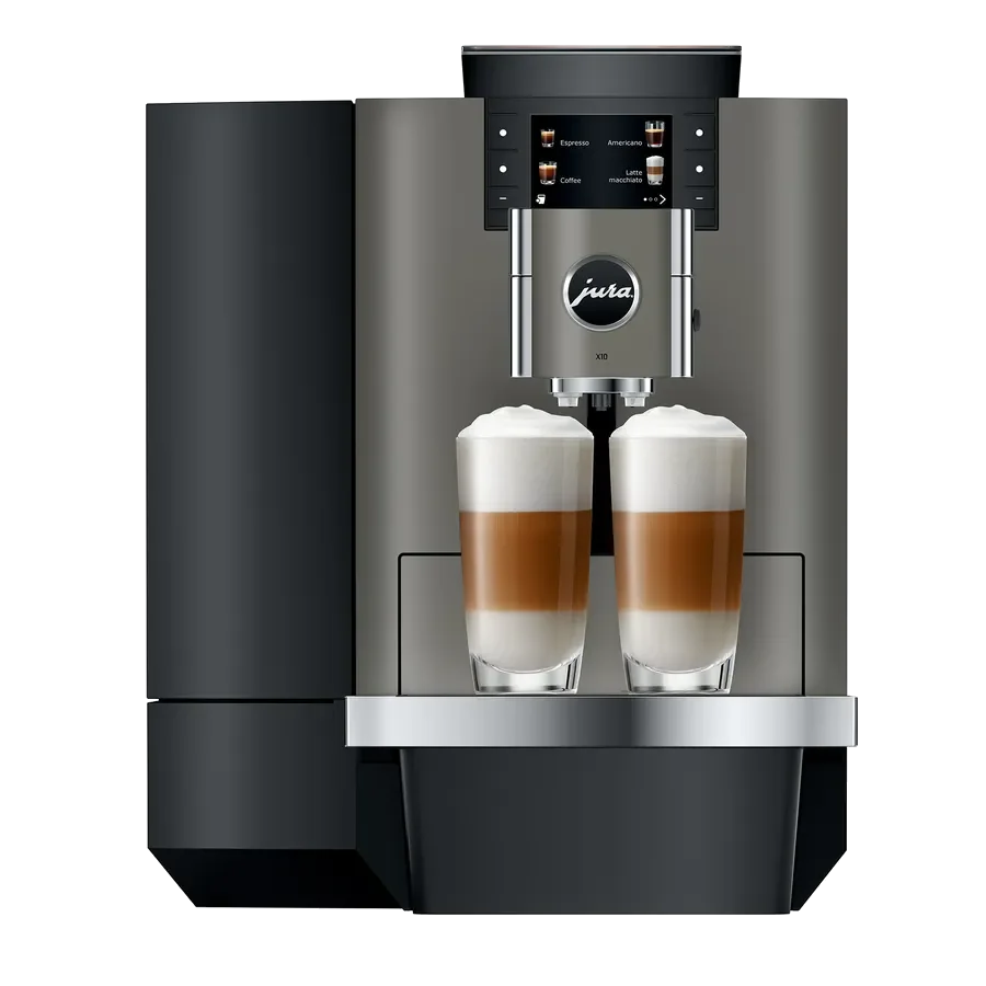 Jura X10 Dark Inox professionele volautomaat