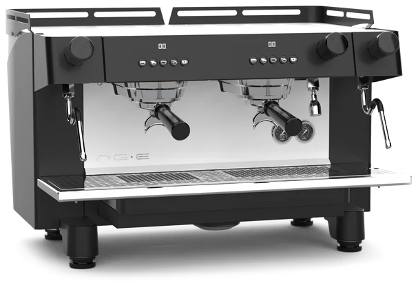 Conti NG-E zwart, 2 groeps espressomachine