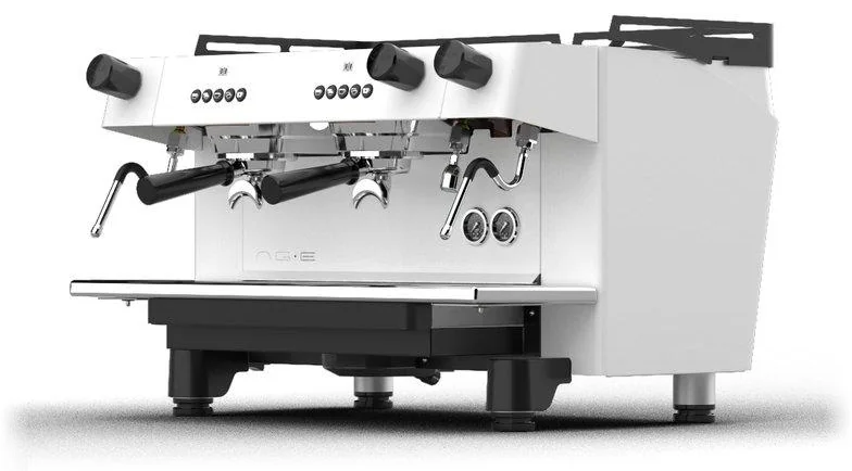 Conti NG-E espressomachine, zijaanzicht, wit